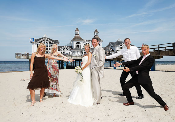 Am Strand von Rügen